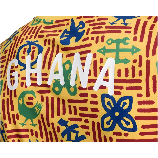 2024-2025 Ghana Pre-Match SS Jersey (Yellow) (Essien 8)-SoccerKits Hub | Buy Soccer Jerseys Online